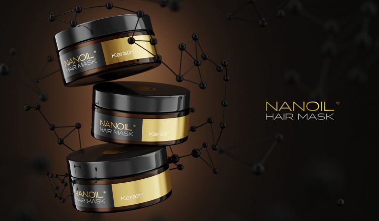 Nanoil Haarmaske mit Keratin – die beste Maske für strapazierte Haare