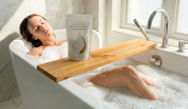 Regeneration, Reinigung und Entspannung – Die Kraft von Nanoil Totes Meer Badesalz